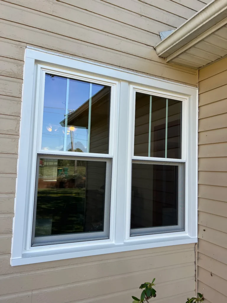 Completed window replacement project