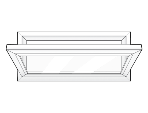 Geometric design with white and black stripes.