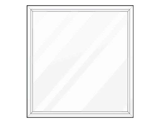Black and white diagonal striped square pattern.